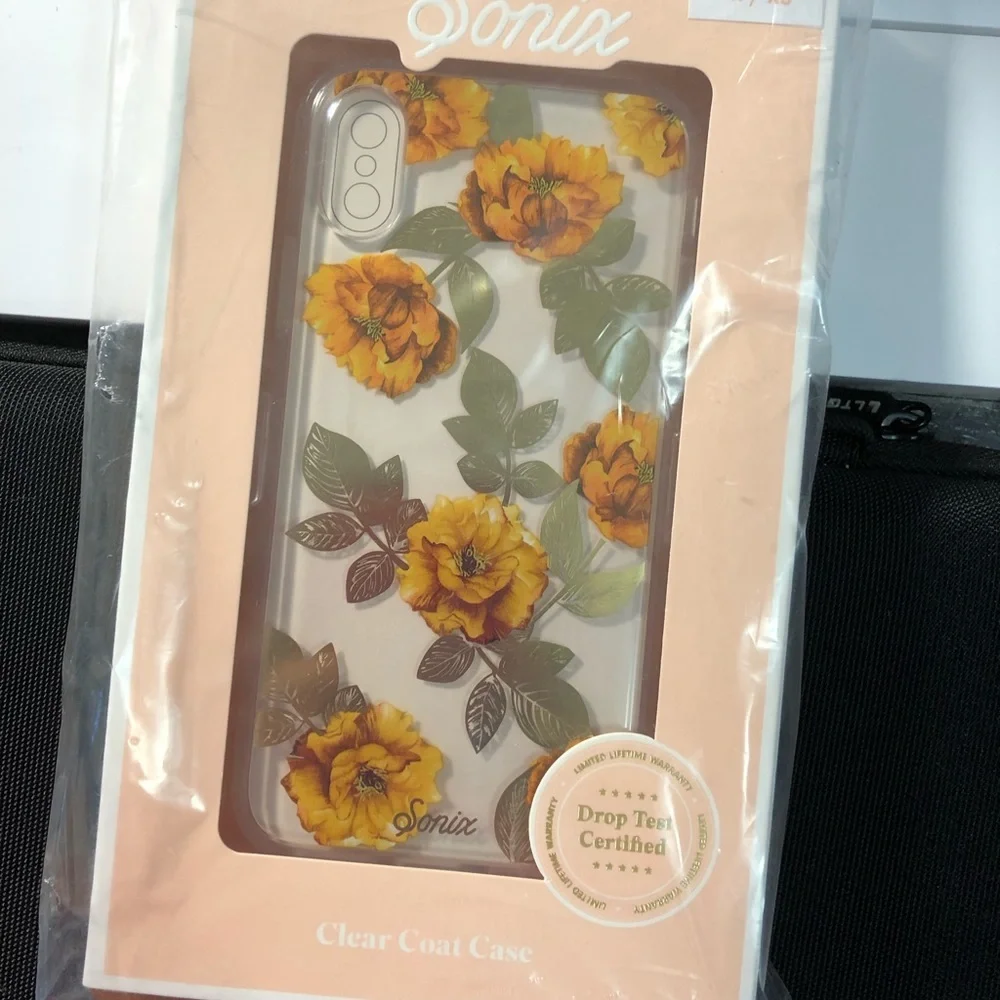New Sonic iPhone X/XS Case Autumn Floral V4